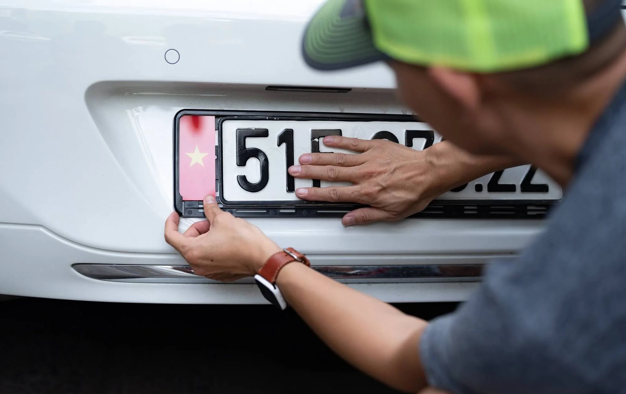 đăng kí xe định danh như nào?